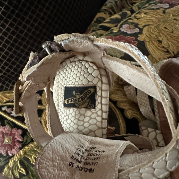 Freebird snake leather sandals - Picture 5 of 6